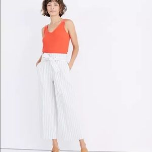 Madewell Cotton Paperbag Pant